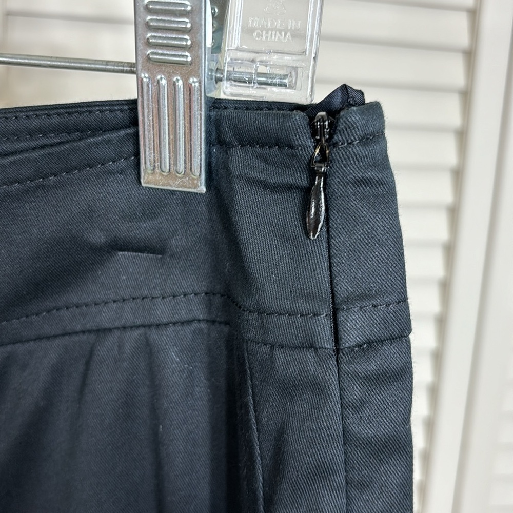 Akris Punto Cropped Side Hem Pleats Pants Size 6 - image 6